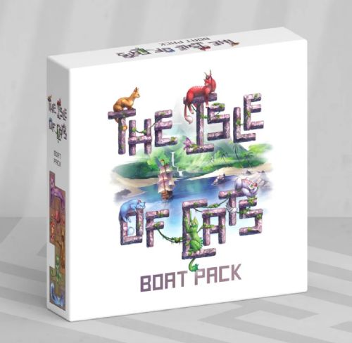The Isle of Cats board game boat pack